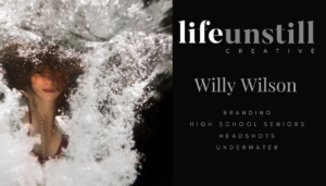 business card for willy wilson of life unstill photography